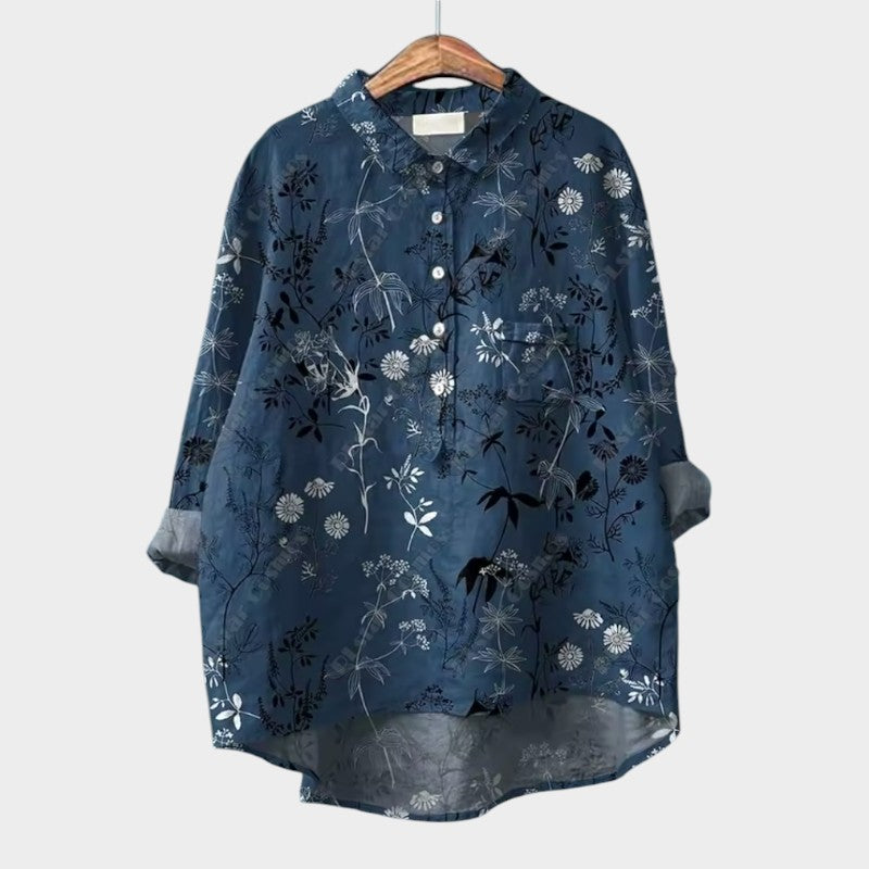 Mayla – Premium Blusä mit Spitzen-Details