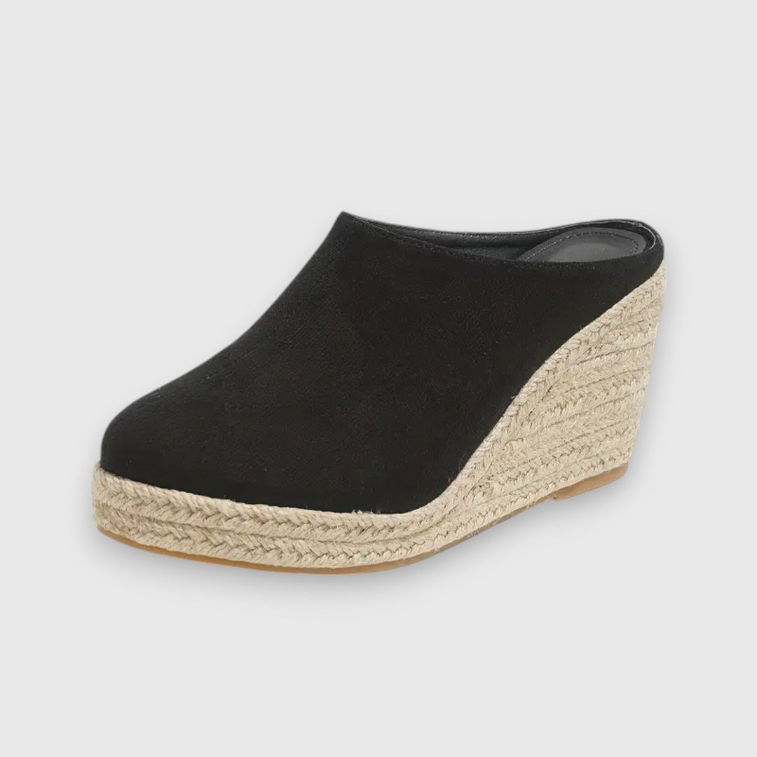 Sienna – Espadrille-Keilabsatz-Sandale