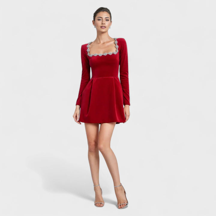 Elea | Samteines Minikleidchen