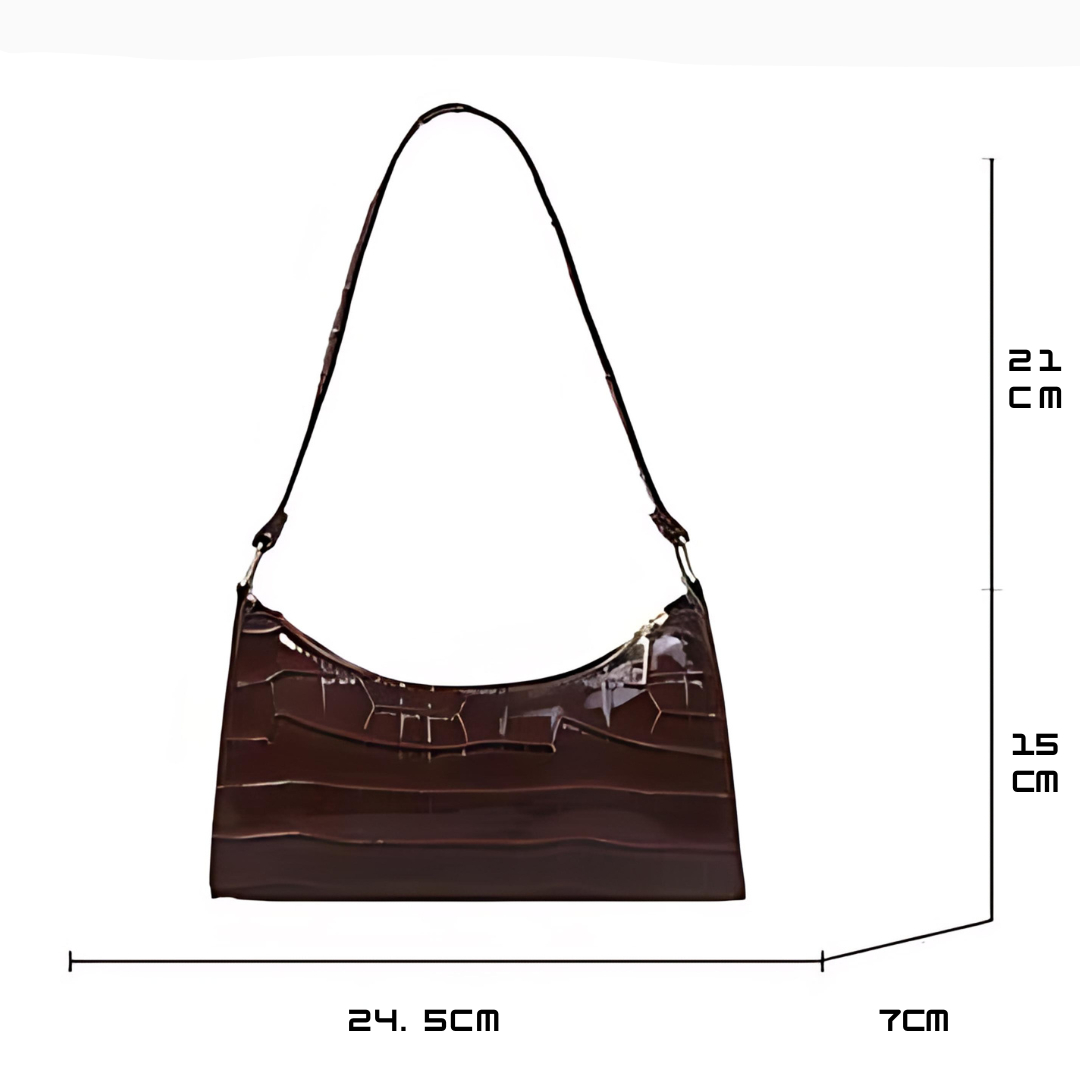Léora. Glänzendi Ledertasche
