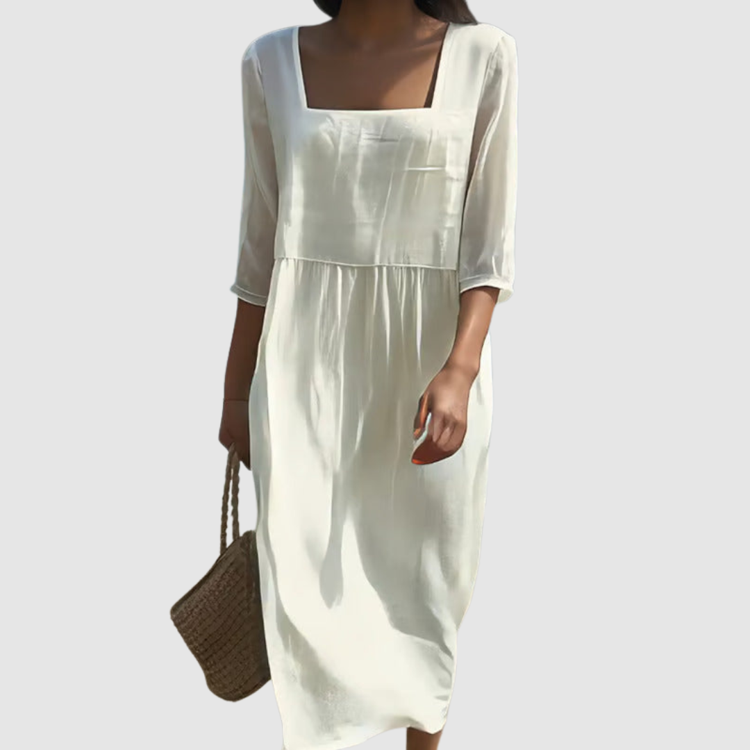 Lunelle | Lässiges Leinenkleid