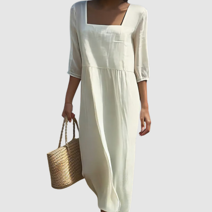 Lunelle | Lässiges Leinenkleid