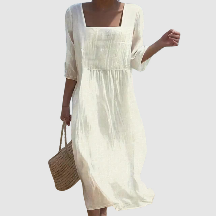 Lunelle | Lässiges Leinenkleid