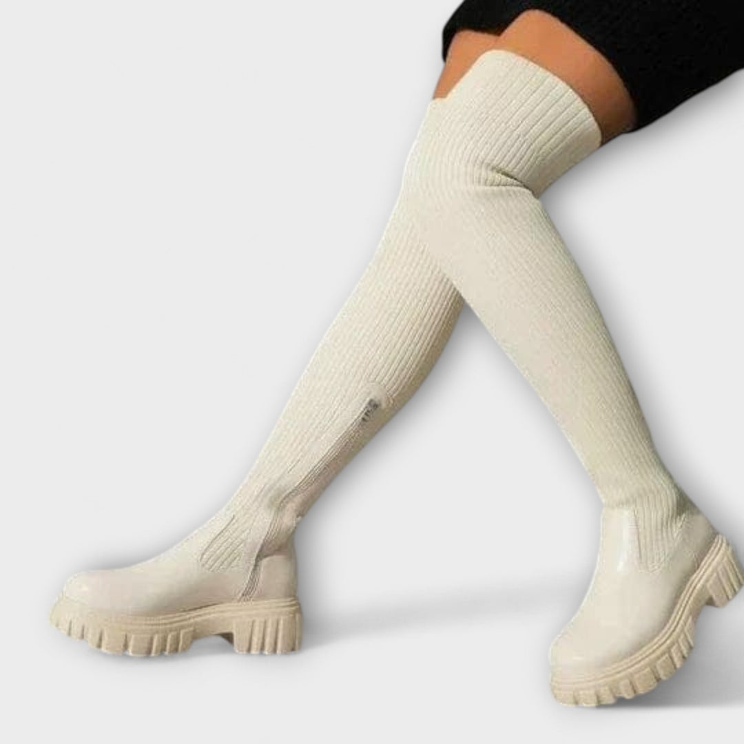 Overknee Winterstifel – Stilvoll, bequem und funktional
