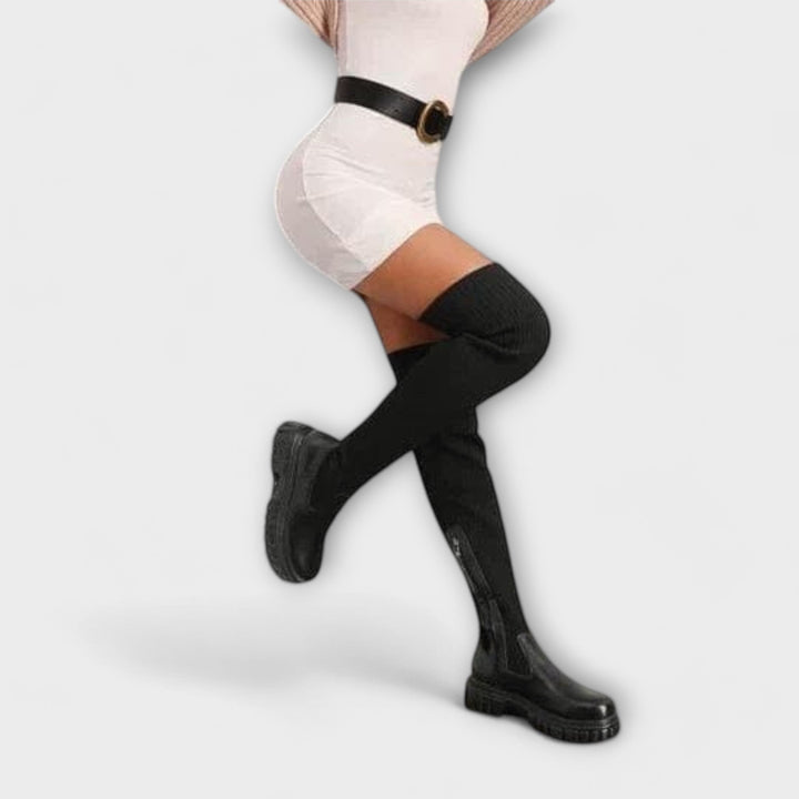 Overknee Winterstifel – Stilvoll, bequem und funktional
