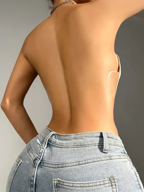 Komfortabler unsichtbarer Push-Up Klebe-BH für Fraue