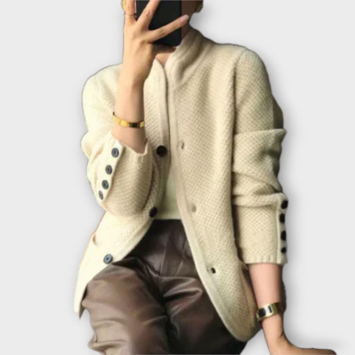 Alissa - Stylischer & chüscheliger Cardigan