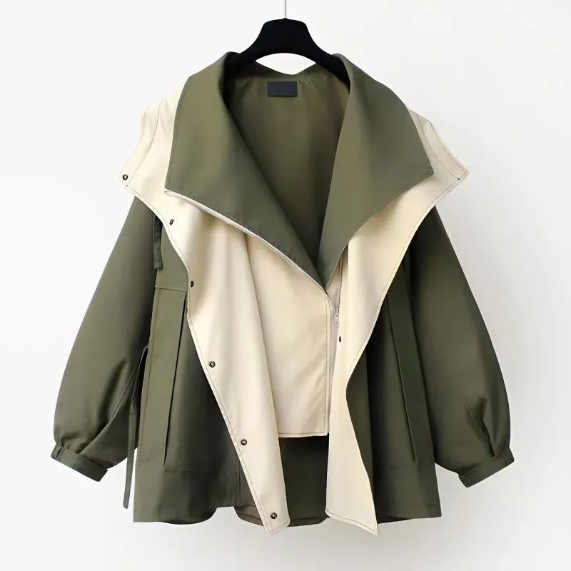 Valeria | Elegante wetterfesti Windbreaker-Jacke