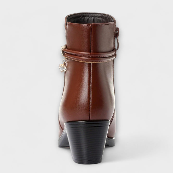 Frederika – Elegante Winterstiefel mit Reisverschluss
