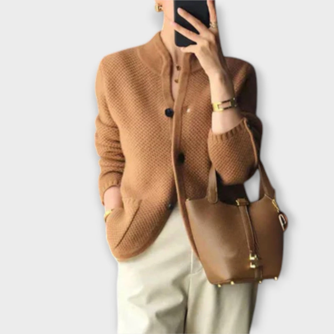 Alissa - Stylischer & chüscheliger Cardigan