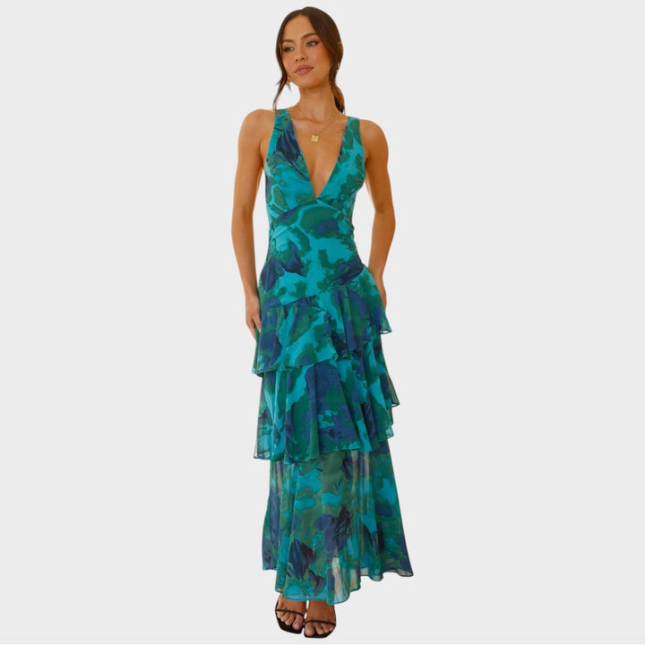 Lena | Elegantes Maxikleid für einen mühelosen Sommerstil