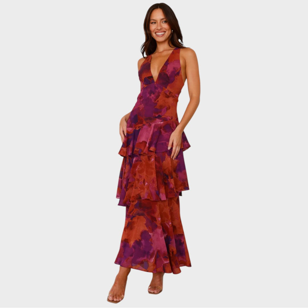 Lena | Elegantes Maxikleid für einen mühelosen Sommerstil