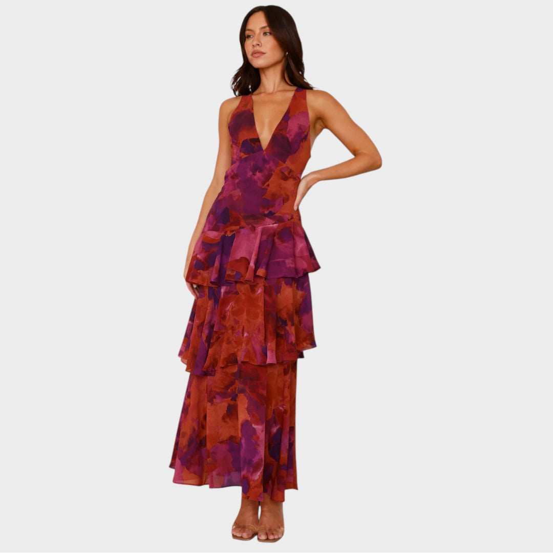 Lena | Elegantes Maxikleid für einen mühelosen Sommerstil