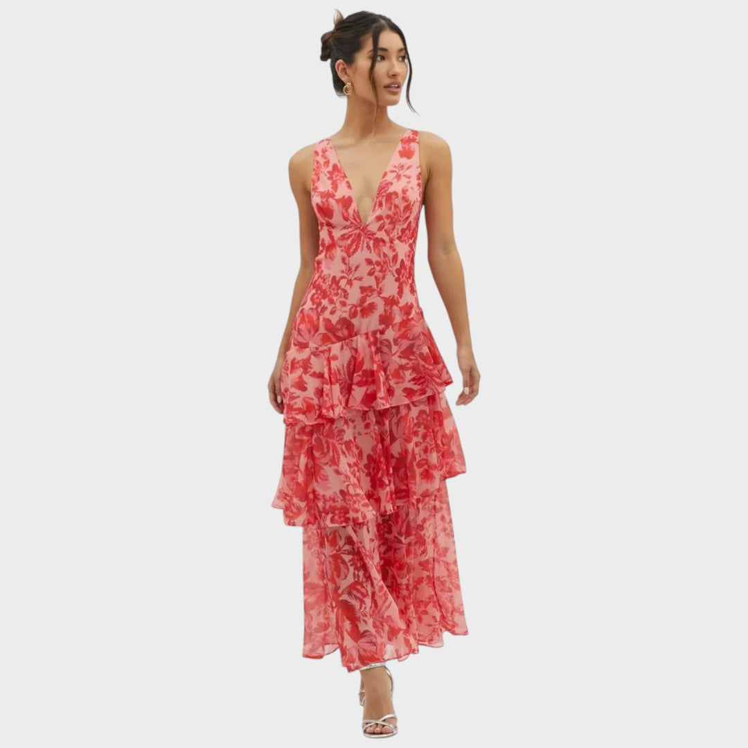 Lena | Elegantes Maxikleid für einen mühelosen Sommerstil