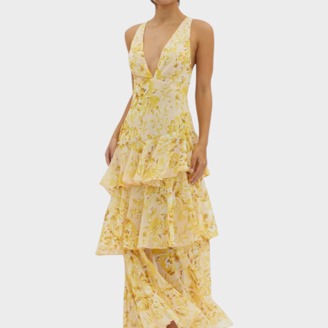Lena | Elegantes Maxikleid für einen mühelosen Sommerstil