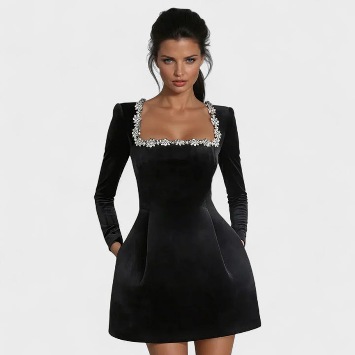 Elea | Samteines Minikleidchen