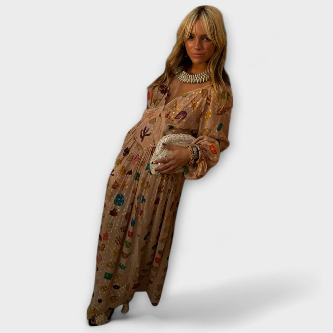 Lauren - Petite Shell Reign Chleid