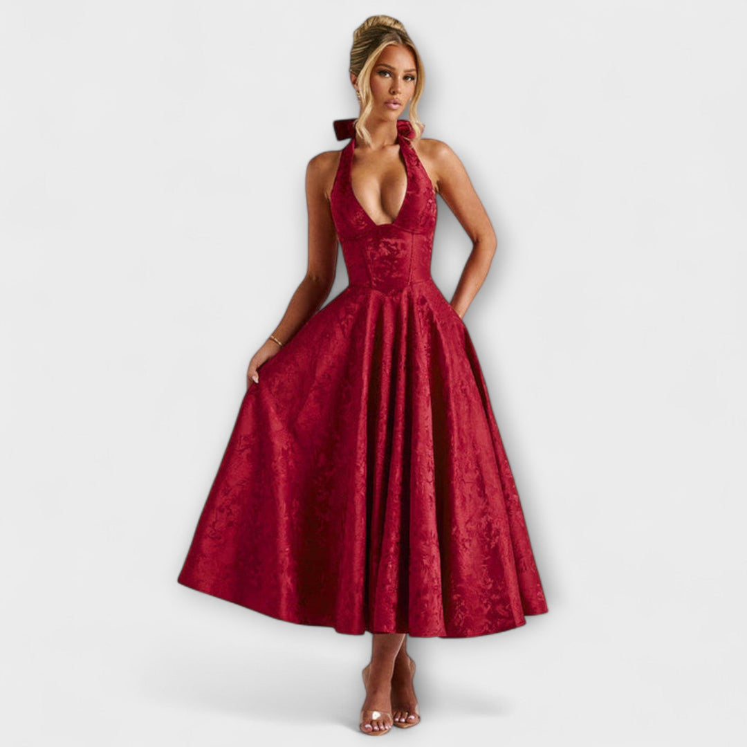 Catalina - Magischs Midi-Kleid