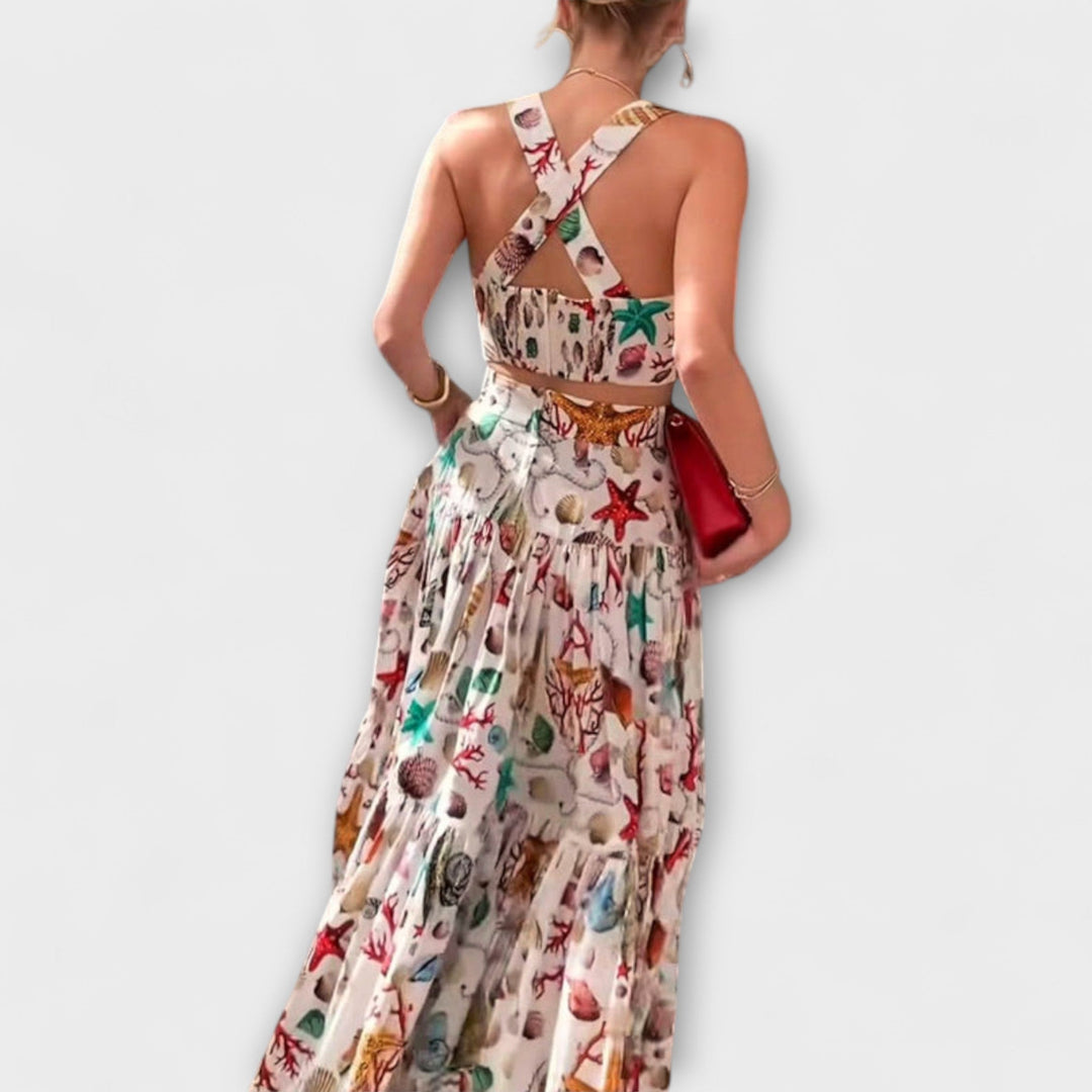 Heather - Schickes zwei-teiligs Rock-Set