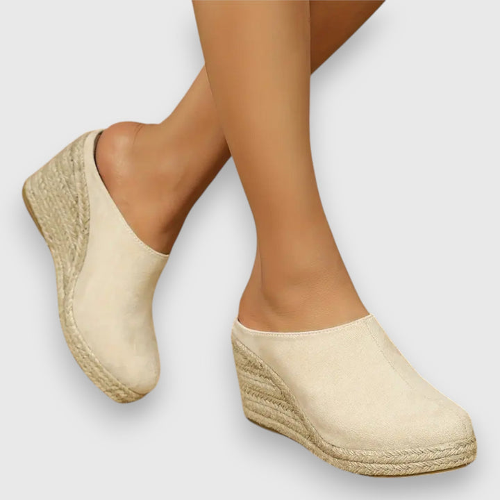 Sienna – Espadrille-Keilabsatz-Sandale