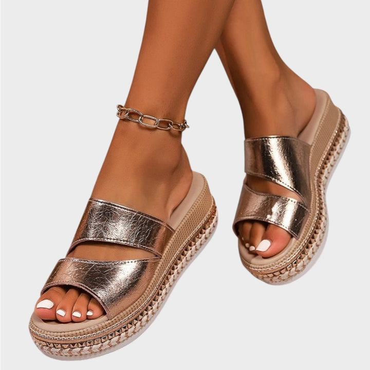 Anna | Oasis Plateausandalen