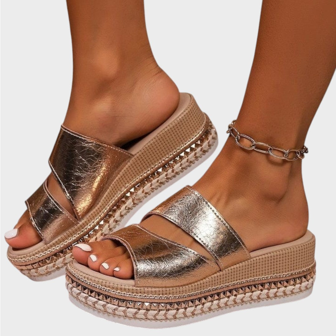 Anna | Oasis Plateausandalen