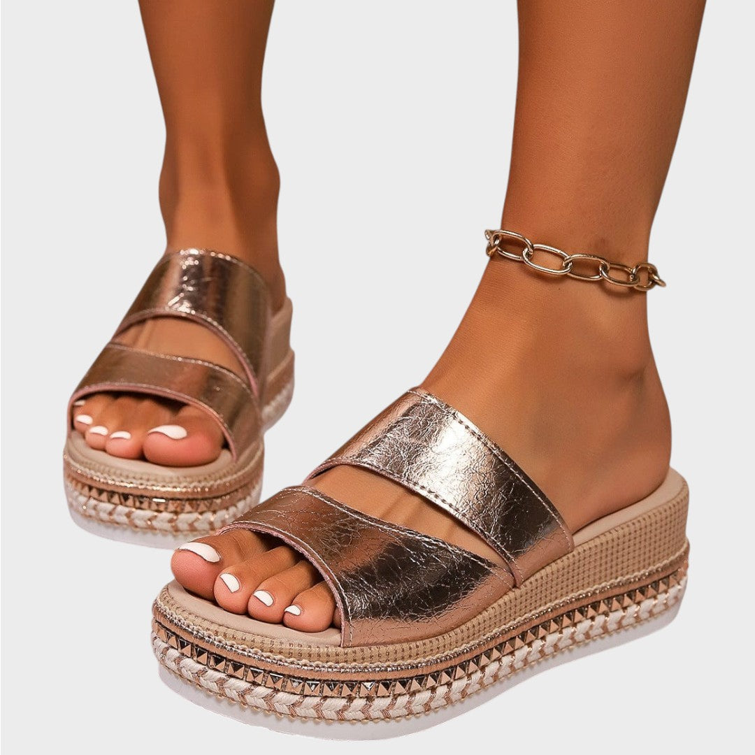 Anna | Oasis Plateausandalen
