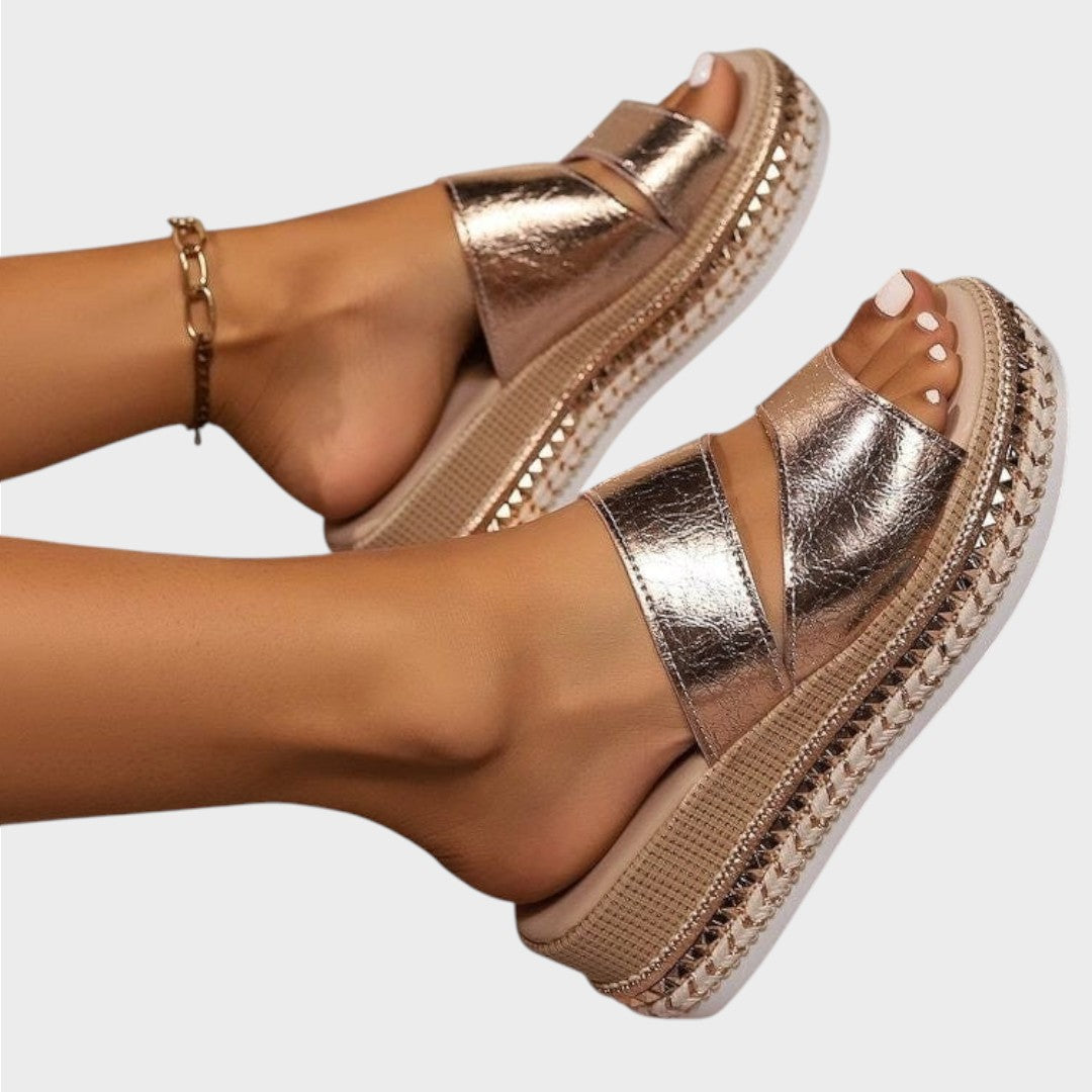 Anna | Oasis Plateausandalen
