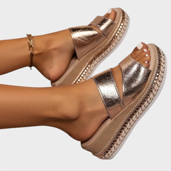 Anna | Oasis Plateausandalen