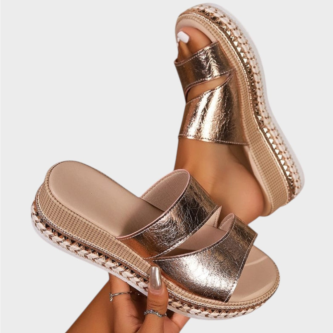 Anna | Oasis Plateausandalen