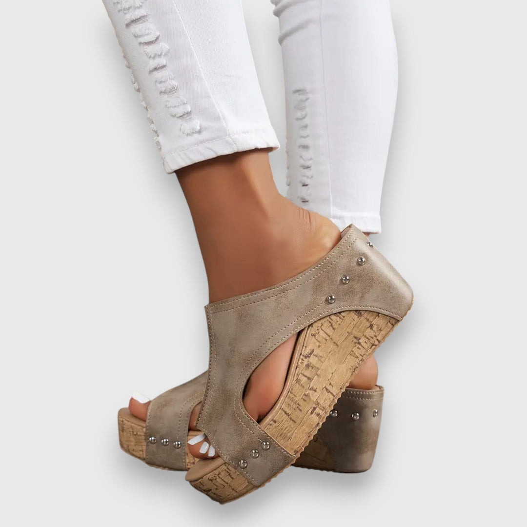 Vicky – Keilabsatz-Sandale
