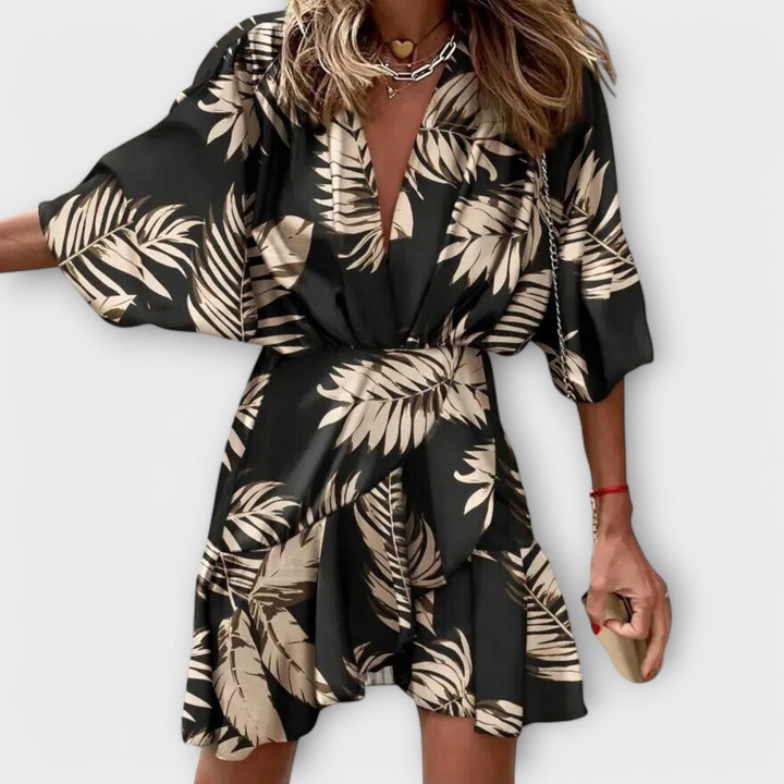 Georgie - Stylischs Summerchleid mit Fledermausärmel