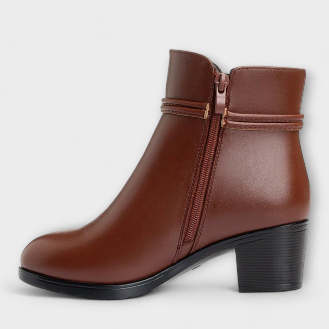 Frederika – Elegante Winterstiefel mit Reisverschluss