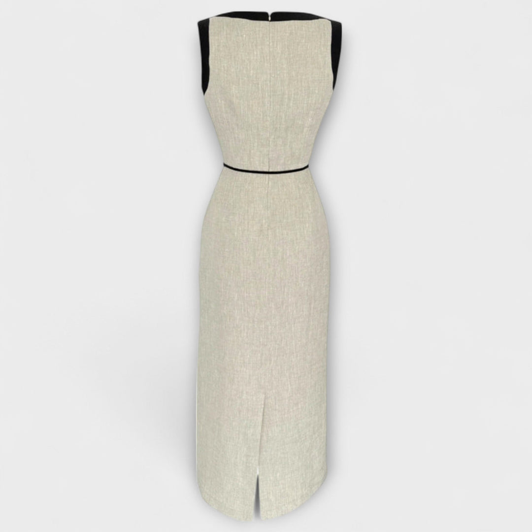 Irene - Stylischs ärmelloses Chleid