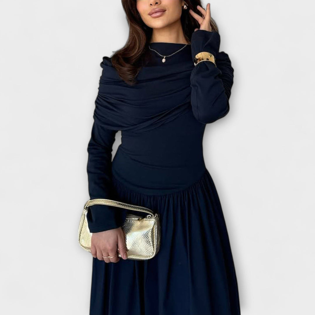 Jessica - Lässig Plissee-Chleid