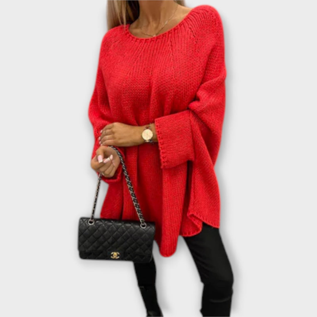 Isabelle - Stilvoller Fraue-Pullover mit Rundhals