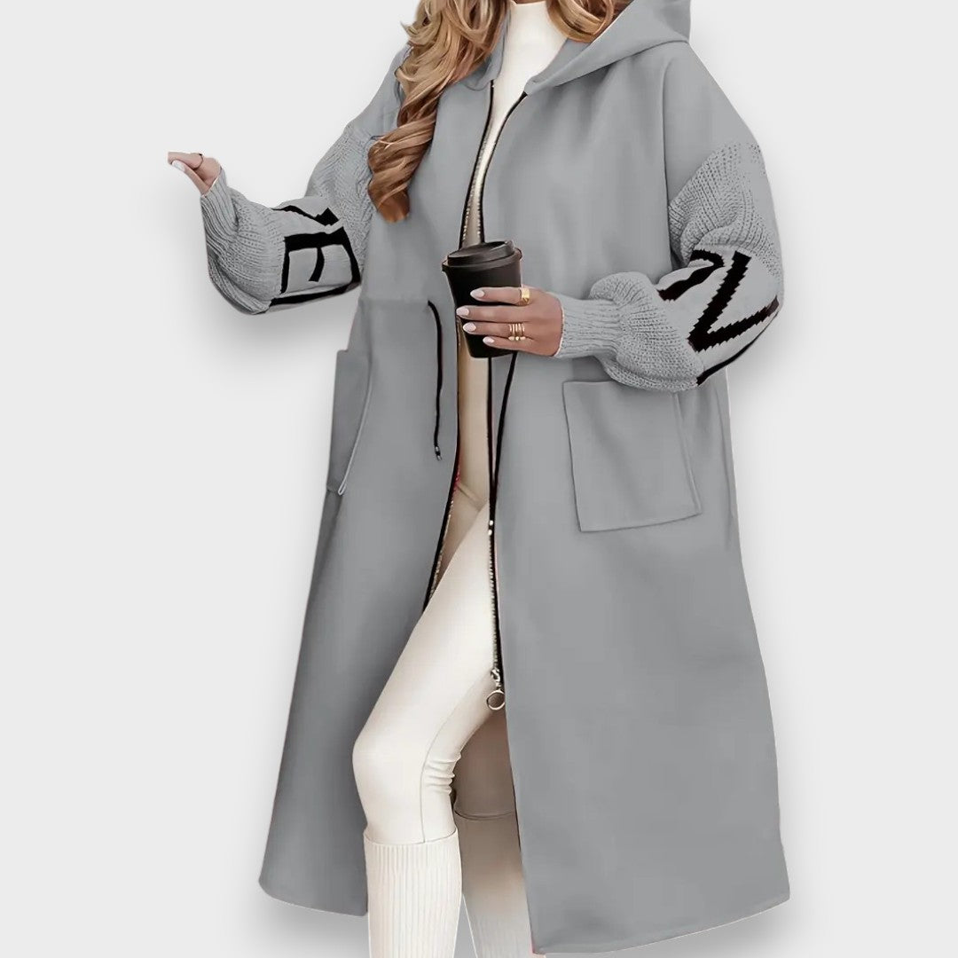 Rosana | Eleganter Kapuzenmantel