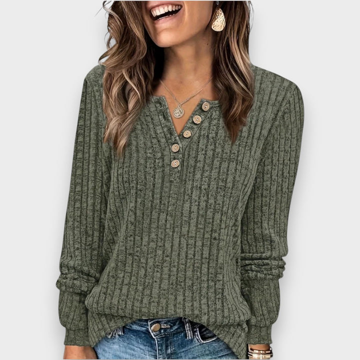 CHARLIE | ELEGANTES STRICKOBERTEIL MIT STRUKTUR
