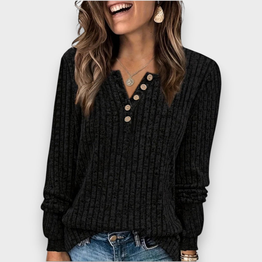 CHARLIE | ELEGANTES STRICKOBERTEIL MIT STRUKTUR
