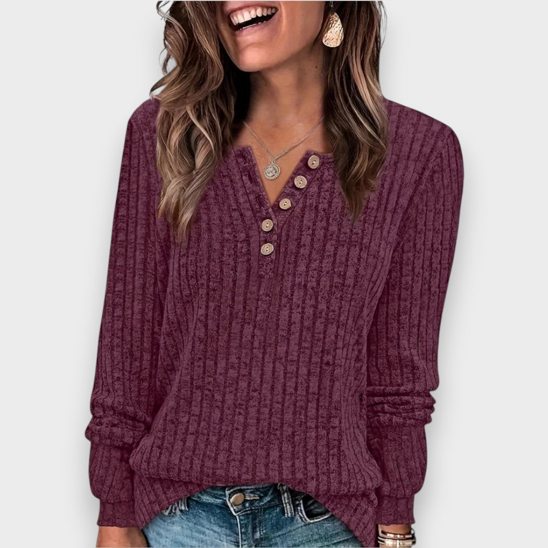 CHARLIE | ELEGANTES STRICKOBERTEIL MIT STRUKTUR