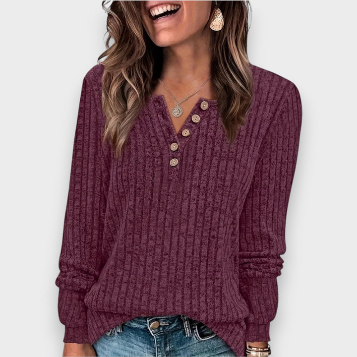 CHARLIE | ELEGANTES STRICKOBERTEIL MIT STRUKTUR