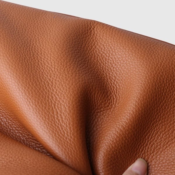 Amelie | Einfarbige Schultertasche aus echtem Leder