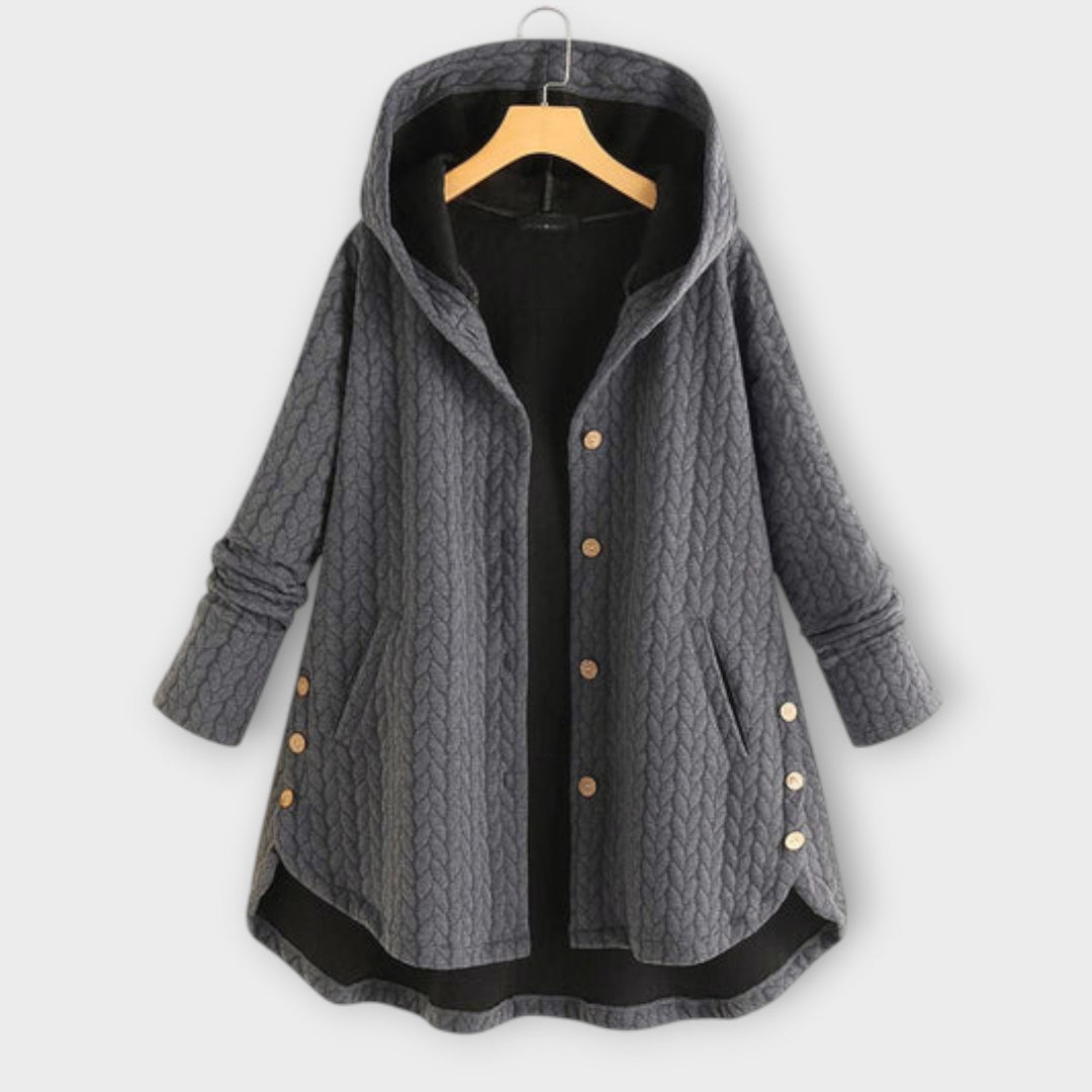 Leslie - Wärmi Button-Up Jacke