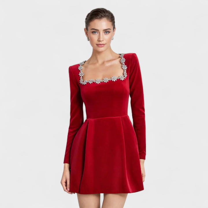 Elea | Samteines Minikleidchen