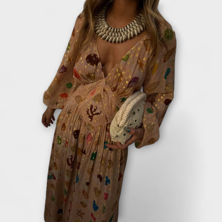 Lauren - Petite Shell Reign Chleid