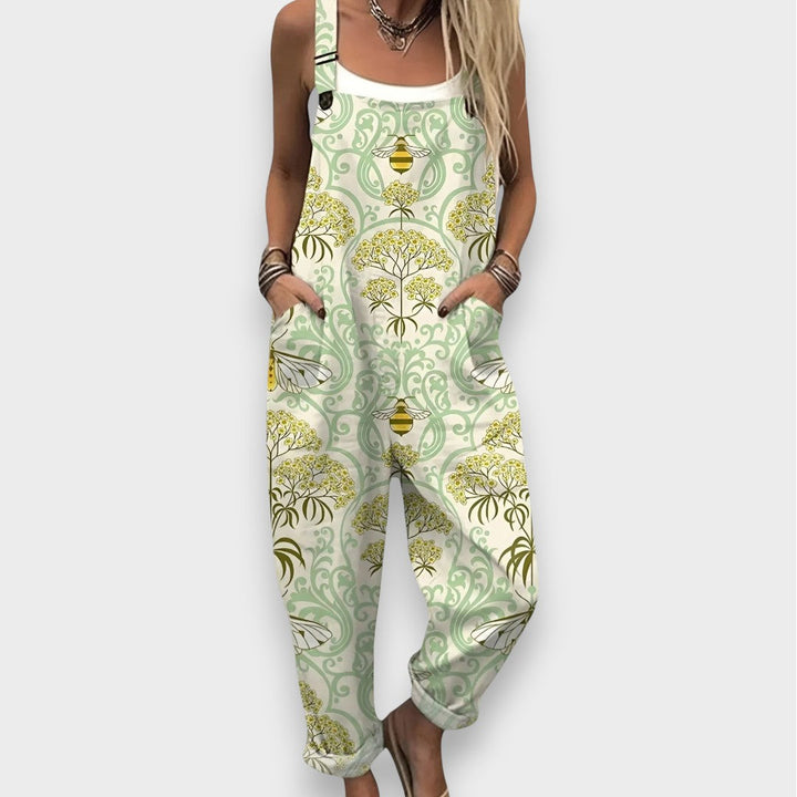 Bertha | Bequemer und eleganter Overall mit lockerem Schnitt