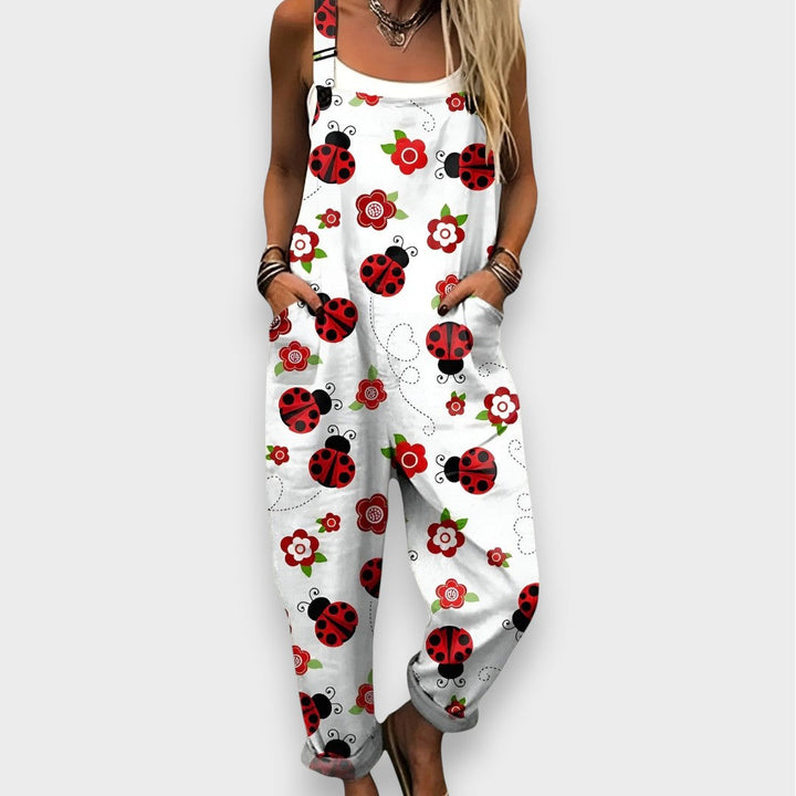 Bertha | Bequemer und eleganter Overall mit lockerem Schnitt