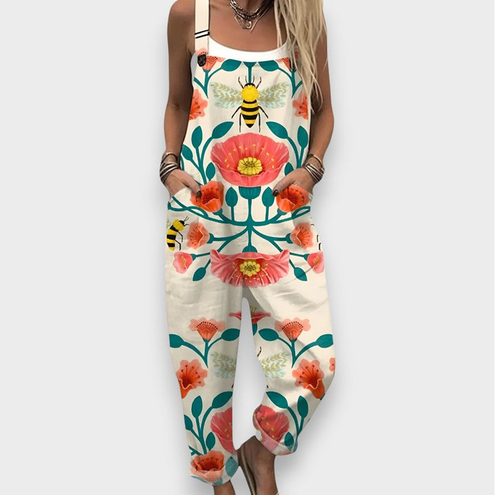 Bertha | Bequemer und eleganter Overall mit lockerem Schnitt