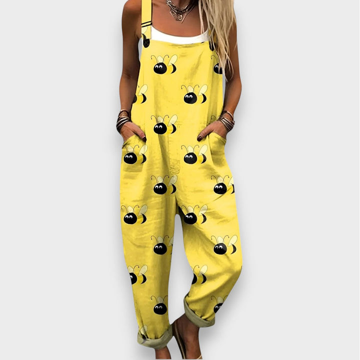 Bertha | Bequemer und eleganter Overall mit lockerem Schnitt