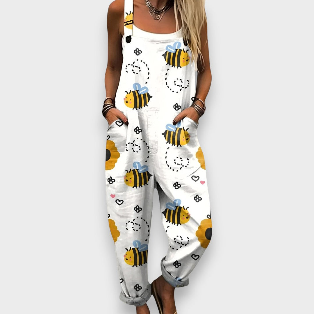 Bertha | Bequemer und eleganter Overall mit lockerem Schnitt